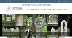 Desktop Screenshot of cavehillheritagefoundation.org
